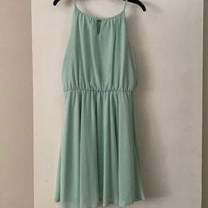 Mint colored dress